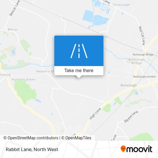 Rabbit Lane map