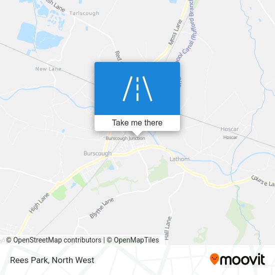 Rees Park map