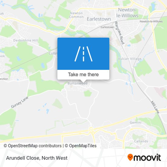 Arundell Close map
