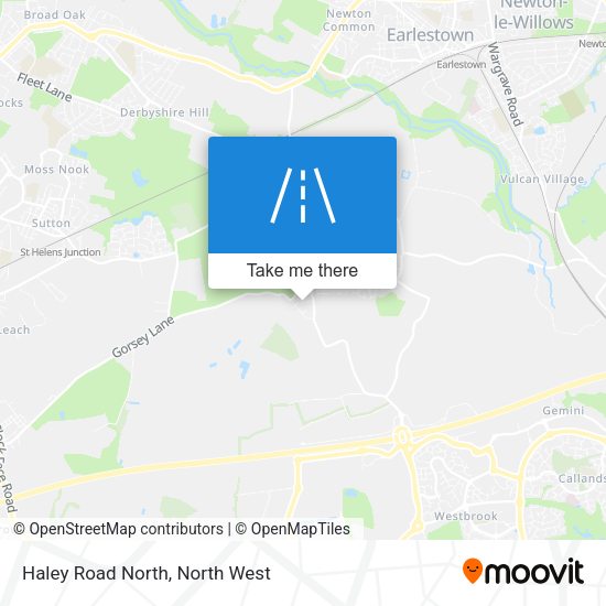 Haley Road North map