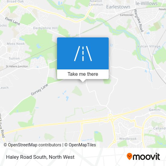 Haley Road South map