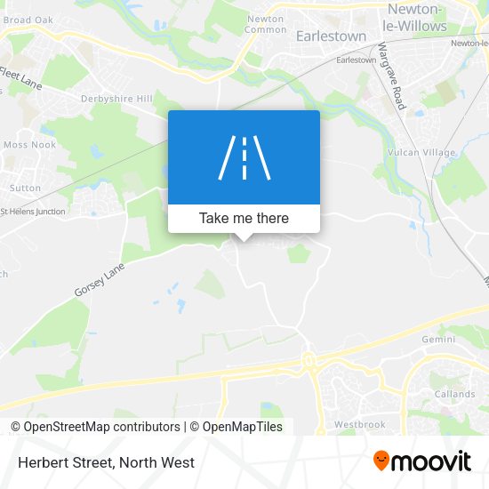 Herbert Street map