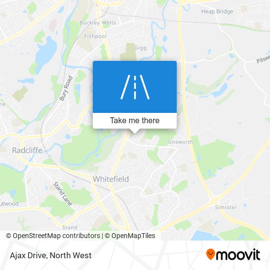 Ajax Drive map