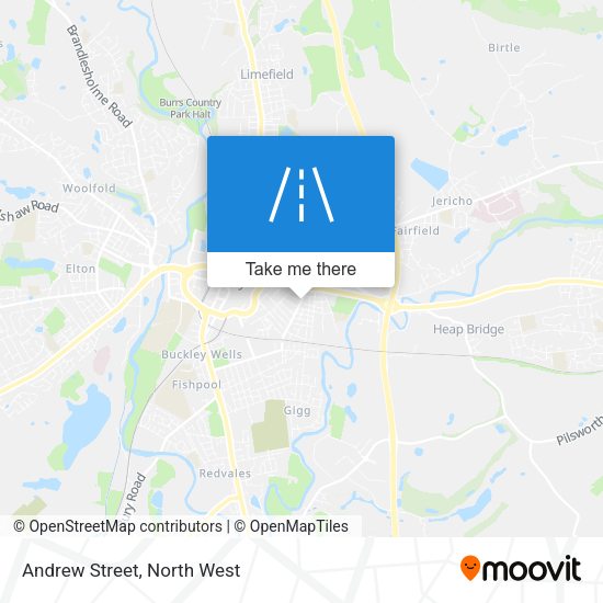 Andrew Street map