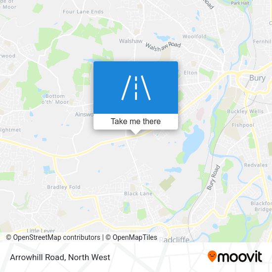 Arrowhill Road map