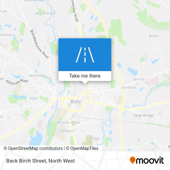 Back Birch Street map