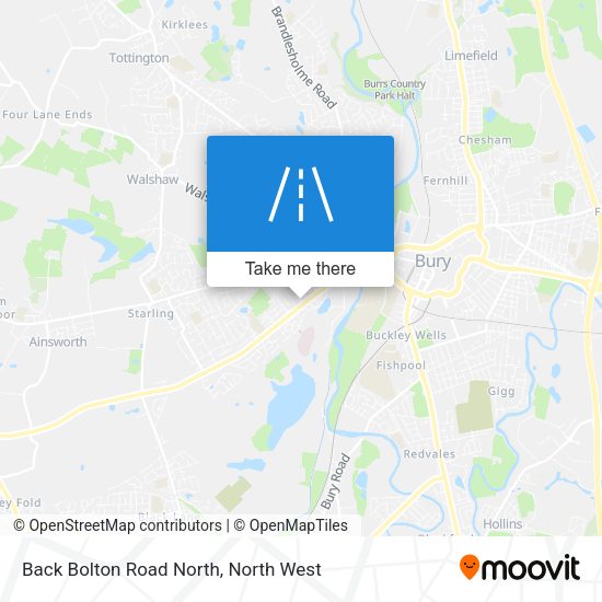Back Bolton Road North map