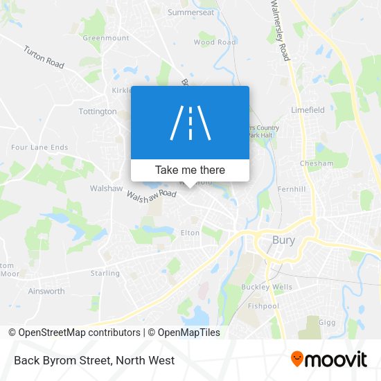 Back Byrom Street map