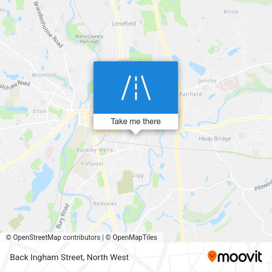Back Ingham Street map