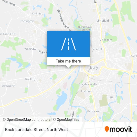 Back Lonsdale Street map
