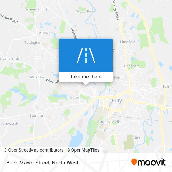 Back Mayor Street map