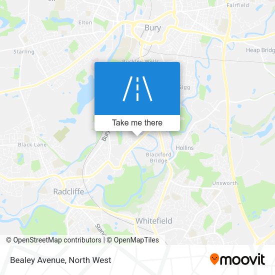 Bealey Avenue map