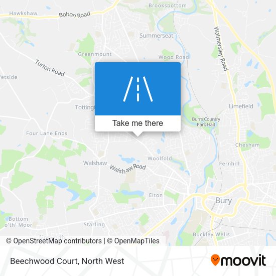 Beechwood Court map