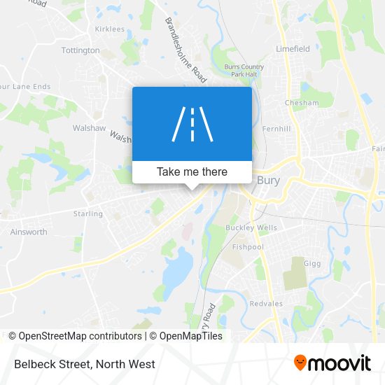 Belbeck Street map