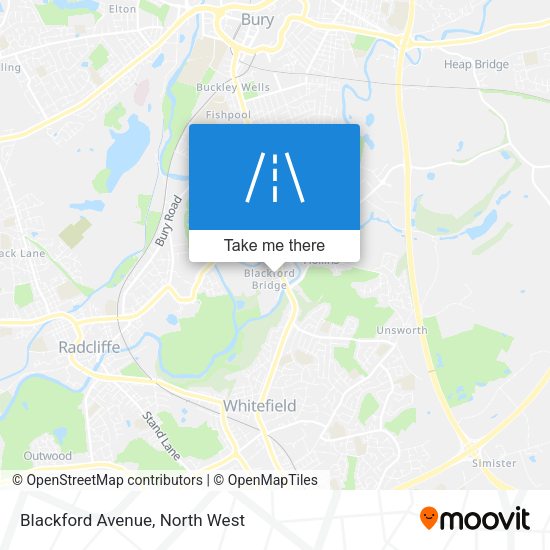 Blackford Avenue map