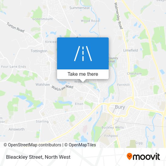 Bleackley Street map