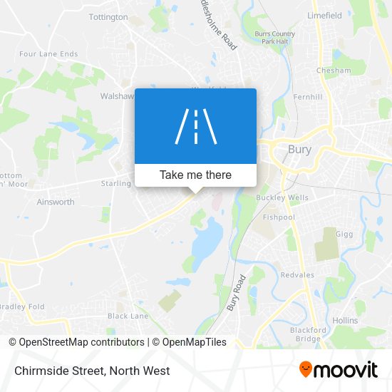 Chirmside Street map