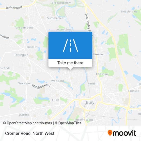 Cromer Road map