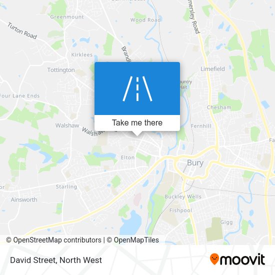 David Street map