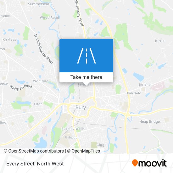 Every Street map