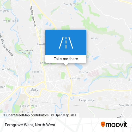 Ferngrove West map