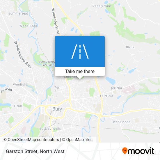 Garston Street map