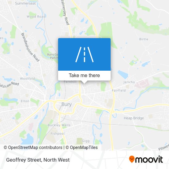 Geoffrey Street map