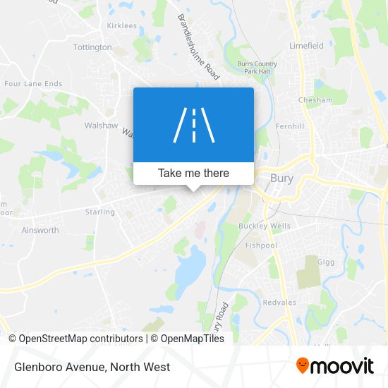 Glenboro Avenue map