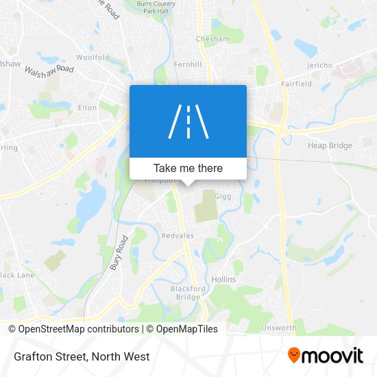 Grafton Street map