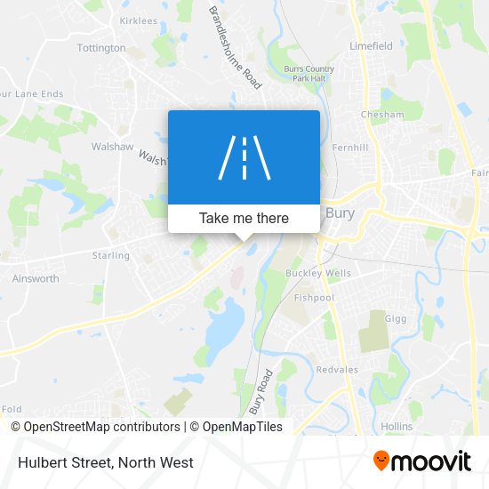 Hulbert Street map