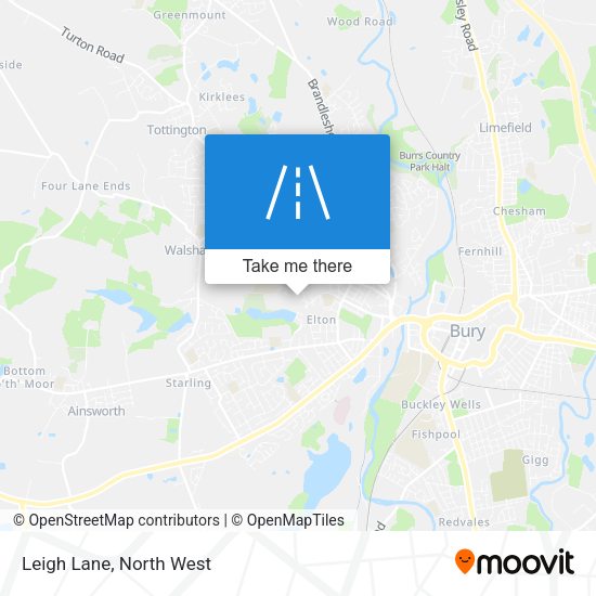Leigh Lane map