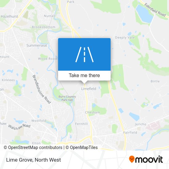 Lime Grove map