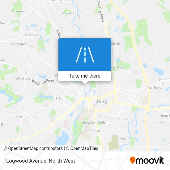 Logwood Avenue map