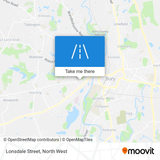 Lonsdale Street map
