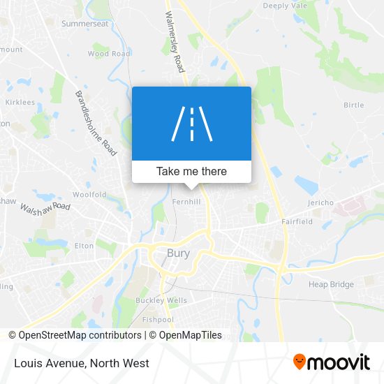 Louis Avenue map