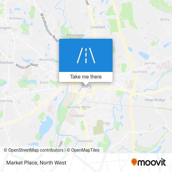 Market Place map