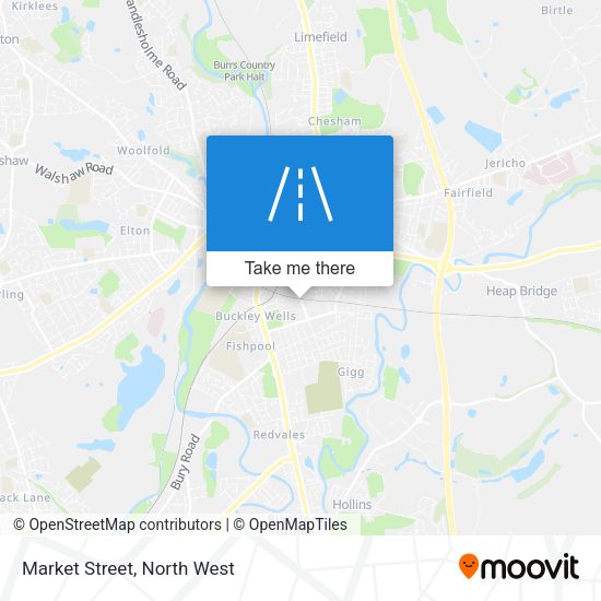 Market Street map