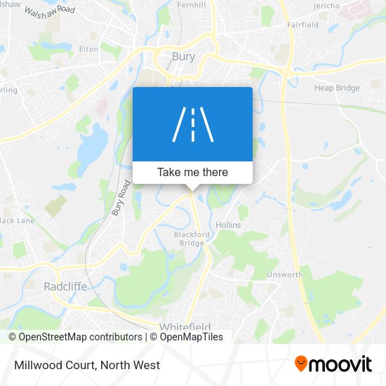 Millwood Court map