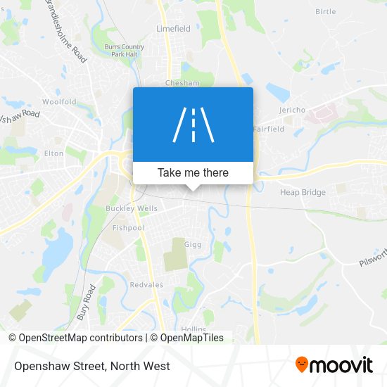 Openshaw Street map