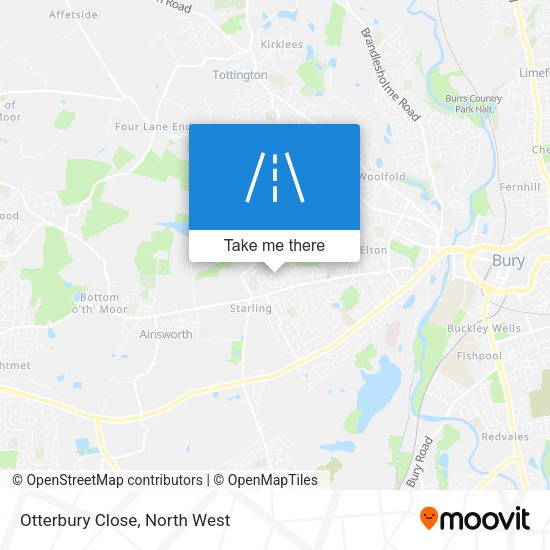 Otterbury Close map