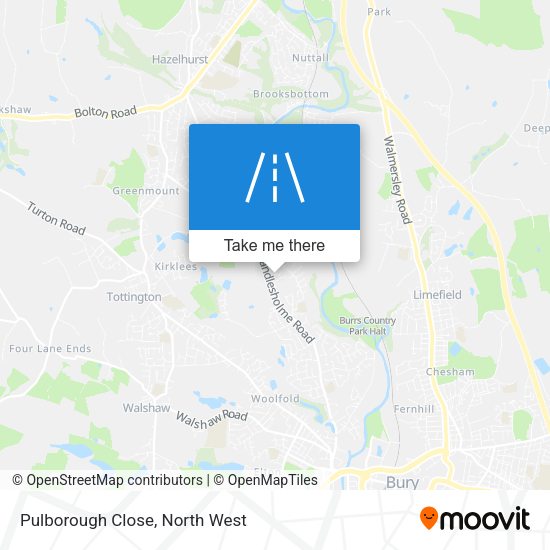 Pulborough Close map