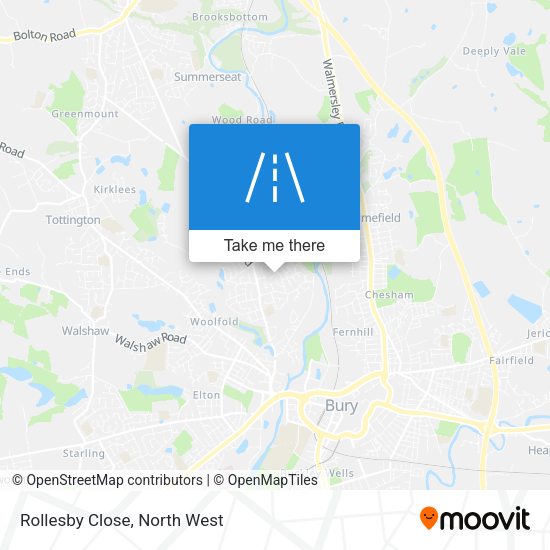 Rollesby Close map