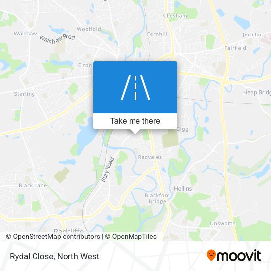 Rydal Close map