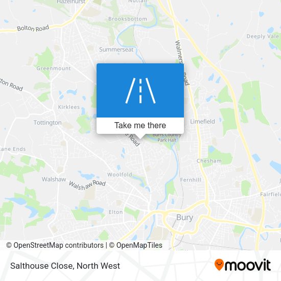 Salthouse Close map