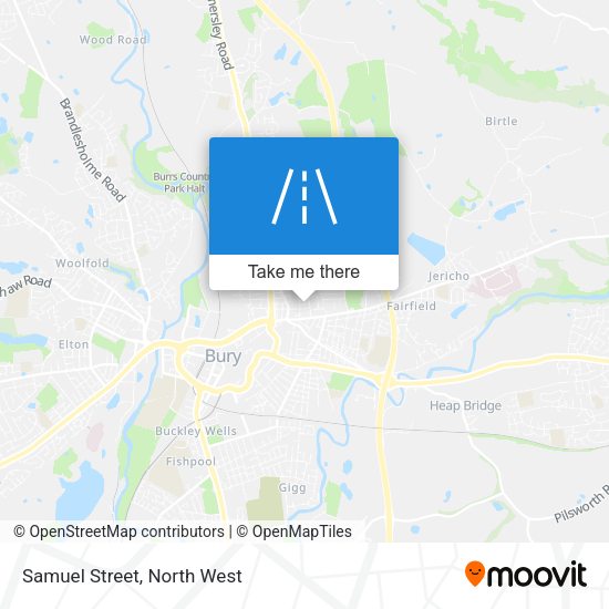 Samuel Street map