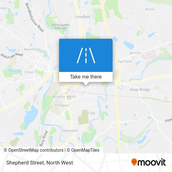 Shepherd Street map