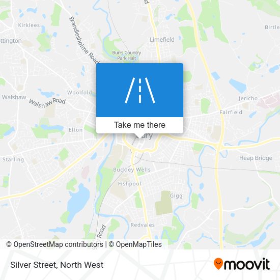 Silver Street map