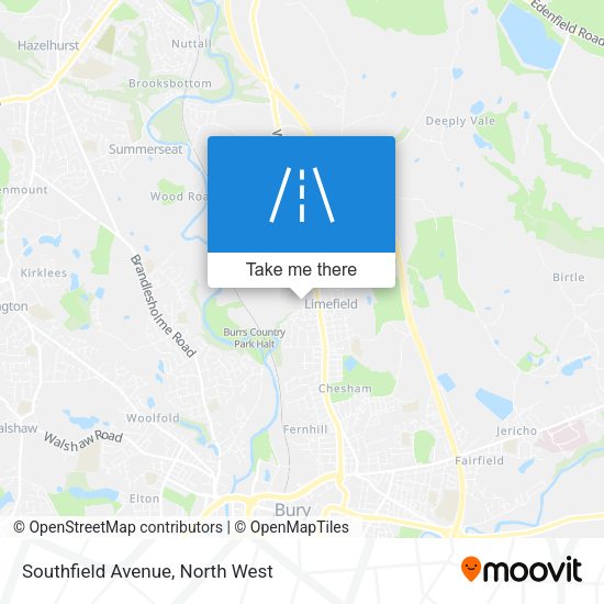 Southfield Avenue map