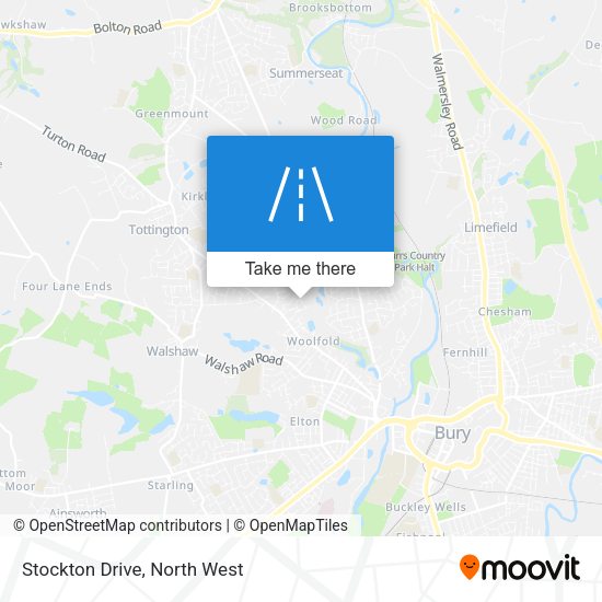 Stockton Drive map