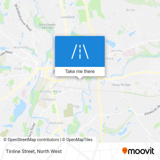 Tinline Street map